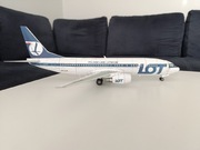 Model kartonowy PLL LOT polskie linie lotnicze Boeing 737 - 400 PLL LOT