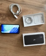 APPLE IPHONE 11 128 gb czarny sprawny 73% bateria etui Spigen