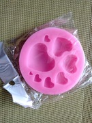 Foremka silikonowa do odlewów - serce ozdobne