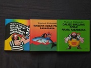 Burzliwe dzieje pirata Rabarbara - seria - 3 tomy 