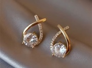 Nowe Kolczyki Sztyfty – Styl Koreański (Cyrkonie)