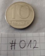 #012 10zł 1987r. Zbieramy na fundację