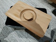 Joseph Joseph - Chlebak z deską do krojenia czarny.