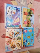 Układanki (2xpuzzle,2x drewniane, 1x magnetyczna