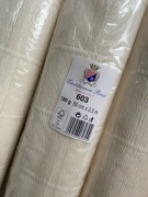 Krepina bibuła marszczona 50 na 2,5 cm 180 gr kremowa 