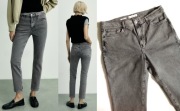 Mango spodnie jeans | dżinsy Claudia | slim crop