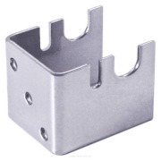 KOSTKA DO KRAT METAL UCHWYT SIATKA KRATA SREBRNA