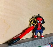 Brelok do kluczy elastyczny, gumowy figurka Spider Man