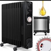 Grzejnik z 13 żeberkami grzewczymi, wbudowanym programatorem czasowym