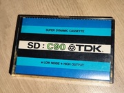 Kaseta TDK SD  - 90  minut.  Japońska 