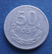 Moneta 50 groszy 1973r.