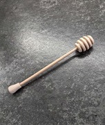 Drewniany nabierak  czerpak łyżeczka miodownik pałeczka do miodu