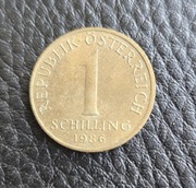 AUSTRIA - 1 SCHILLING - 1986r