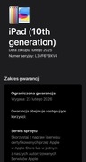 Apple iPad 10th 64gb odpalony