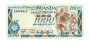 RWANDA 1000 FRANCS1988 P21