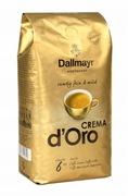 4 x1kg Dallmayr Crema D'oro kawa ziarnista