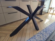 Podstawa stołu nogi pająk loft 1600x650x720