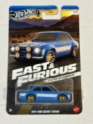 Hot Wheels 1970 Ford Escord RS1600 Fast&Furious 