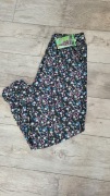 D&A spodnie alladynki bambus w kwiaty 4XL-6XL 