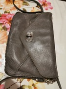 Torebka damska kopertówka szara