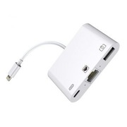 Ethernet Adapter Dla Lightning iPhone/iPad/iPod 3 w 1 Adapter USB OTG