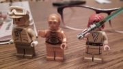 Lego sw minifigurki c3po obiwan kenobi rebel Hoth