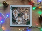 Kartka świąteczna handmade mix #13