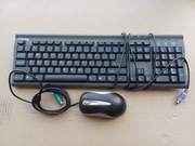 Klawiatura Chicony KB-9810 + mysz , PS2, do retro