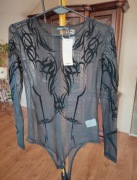 Siateczkowe body nowe z metką Cropp S 