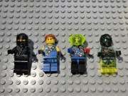 KLOCKI LEGO FIGURKI MINIFIGURKI SERIES 4 szt. OD 1ZŁ LICYTACJA