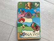 Na wsi książka rozkładana