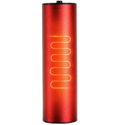 Ogrzewacz dłoni USB, kieszonkowy podgrzewacz USB 2000 mAh czerwony