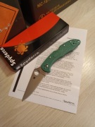 Nóż SPYDERCO DELICA 4 C11FPBK kolor oliwkowy