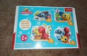 Moje pierwsze puzzle mini mini trefl rybki 