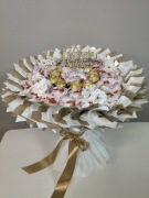 Bukiet komunijny ze słodyczy Raffaello Ferrero I Komunia Święta prezent