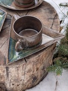 Filiżanka z talerzykiem handmade | ceramika