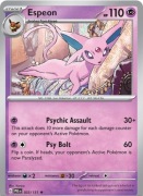 Espeon, 033 Prismatic Evolutions HOLO (POKEMON TCG)