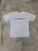 Nowa Koszulka Trapstar Script Fade Tee UK Drill biała