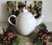 Biała porcelana Dzbanek do parzenia herbaty  Ambition ponad 500 ml