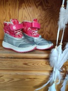 buty zimowe kozaki ocieplane śniegowca kalosze lupilu dla dziewczynki