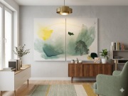 Obraz akrylowy dyptyk 110x75,  55x75 cm każdy 