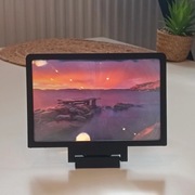 Powiększacz ekranu 7 cali - stojak do telefonu, składany