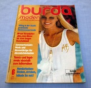 Burda Moden 6/1977 + wykroje Vintage Moda szycie krawiectwo