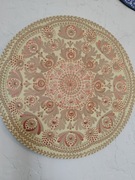 Mandala Dot miedziono- brązowa, akryl 