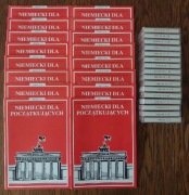 ESKK kurs język niemiecki dla początkujących komplet zeszyty I kasety