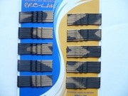 Wsuwki złoto czarne, cieniowane, 100 szt., wsuwka Pro-lak