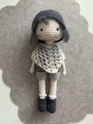 Lalka zrobiona na szydełku, crochet doll