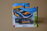 Hot Wheels Supercharged EV dragster blue