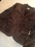 CAMAIEU_Marynarka/ Kurtka_Skóra Nat._Brąz_S_OKAZJA