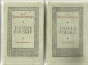 Jan Kochanowski - Dzieła polskie (tom I i II)